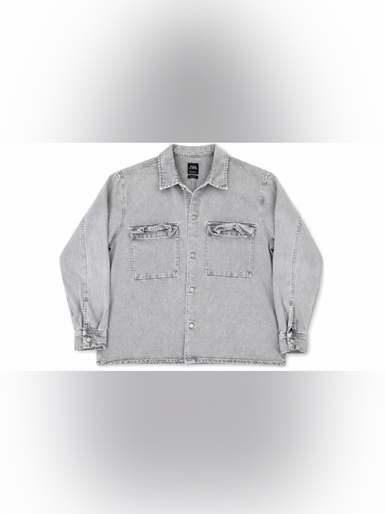 Zara Other - Zara Light Gray Denim Jacket